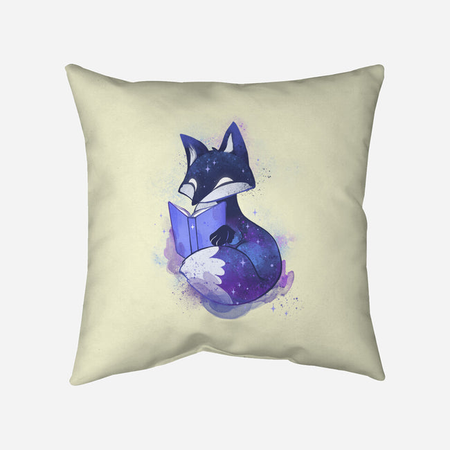 Galaxy Fox-none removable cover w insert throw pillow-ricolaa