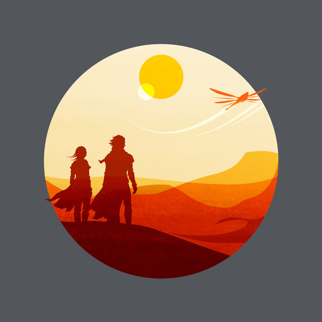 Into The Desert-none removable cover w insert throw pillow-PencilMonkey