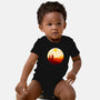 Into The Desert-baby basic onesie-PencilMonkey