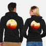 Into The Desert-unisex zip-up sweatshirt-PencilMonkey