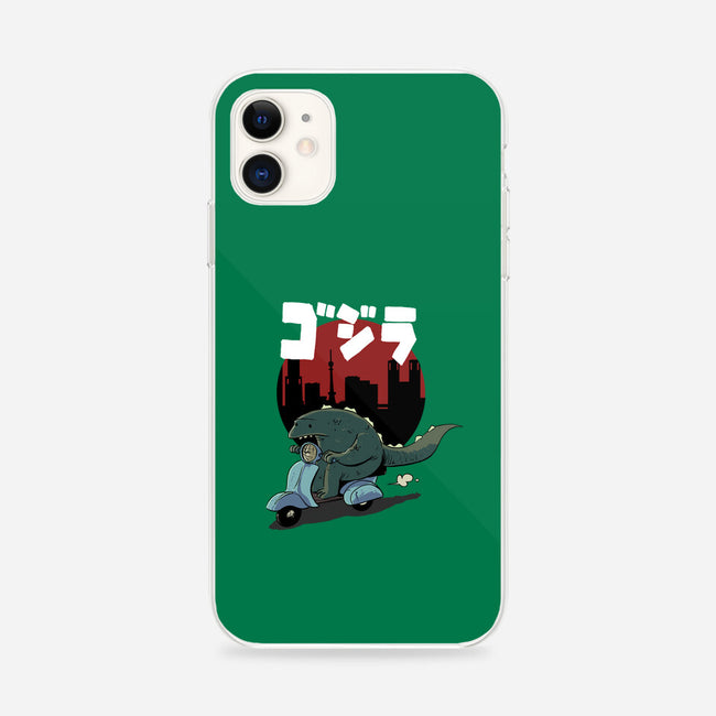 Godzilla Cruising-iphone snap phone case-Christopher Tupa