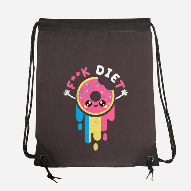 Die Diet-none drawstring bag-NemiMakeit