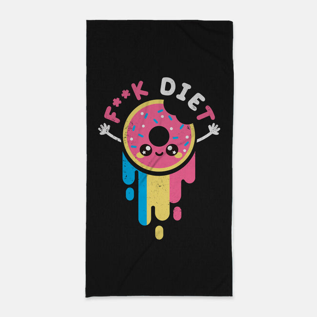 Die Diet-none beach towel-NemiMakeit
