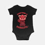 Sarcastic Pandastic-baby basic onesie-TechraNova