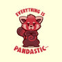 Sarcastic Pandastic-none removable cover w insert throw pillow-TechraNova