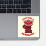 Sarcastic Pandastic-none glossy sticker-TechraNova