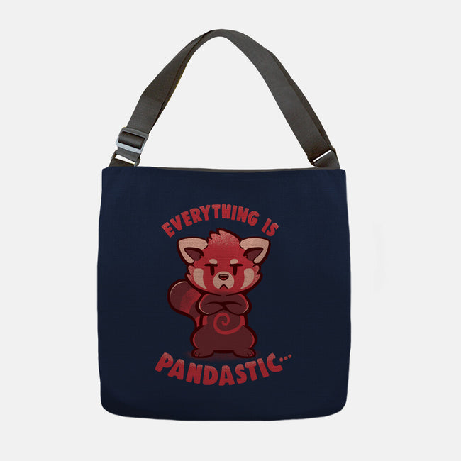 Sarcastic Pandastic-none adjustable tote-TechraNova