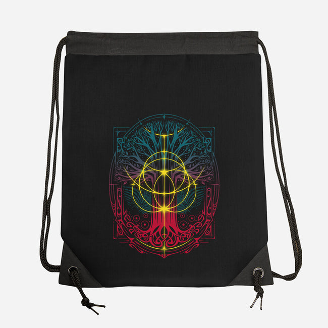 Golden Ring-none drawstring bag-StudioM6