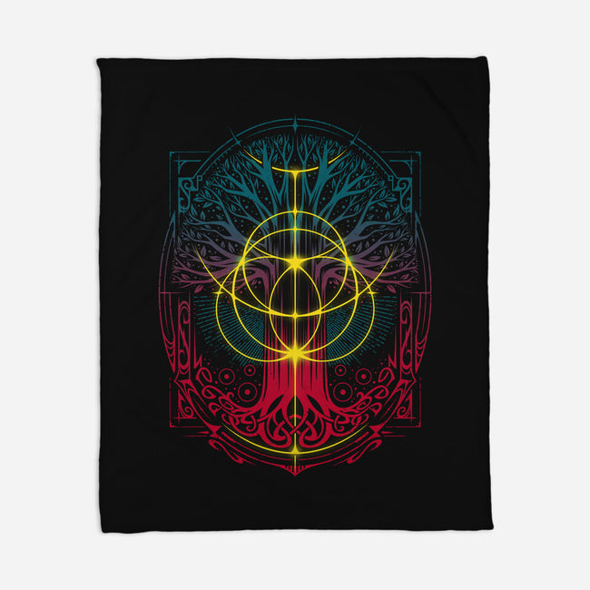 Golden Ring-none fleece blanket-StudioM6