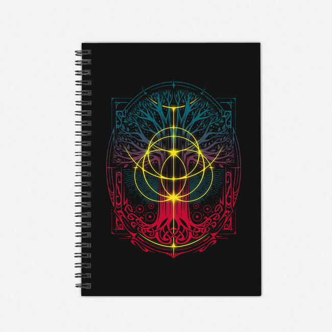 Golden Ring-none dot grid notebook-StudioM6