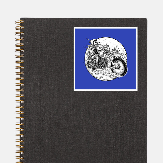 Death Rider Chopper-none glossy sticker-Slikfreakdesign