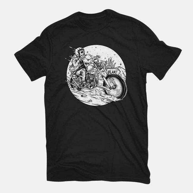 Death Rider Chopper-mens basic tee-Slikfreakdesign