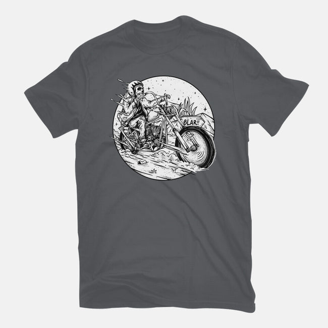 Death Rider Chopper-mens basic tee-Slikfreakdesign