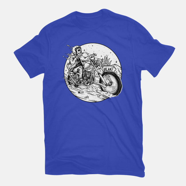 Death Rider Chopper-womens basic tee-Slikfreakdesign