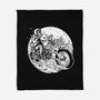 Death Rider Chopper-none fleece blanket-Slikfreakdesign