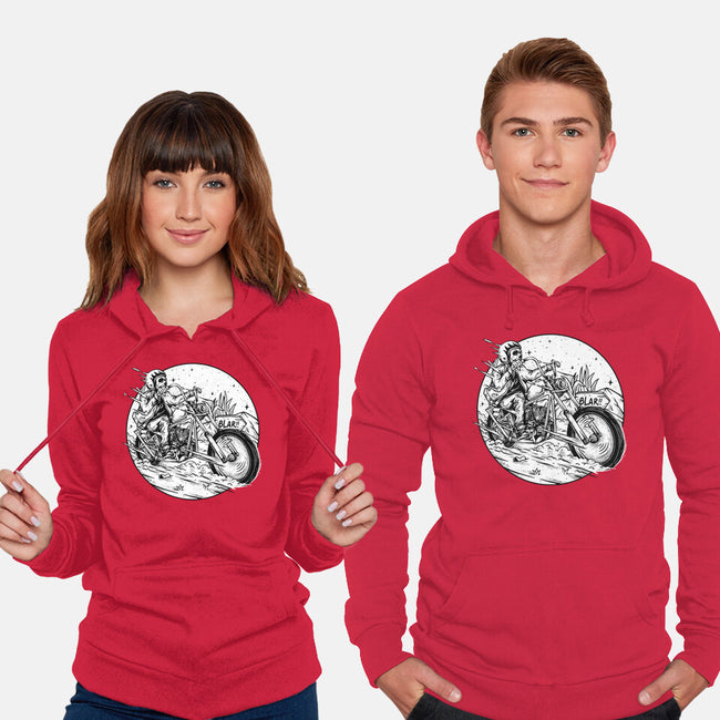 Death Rider Chopper-unisex pullover sweatshirt-Slikfreakdesign