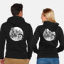Death Rider Chopper-unisex zip-up sweatshirt-Slikfreakdesign