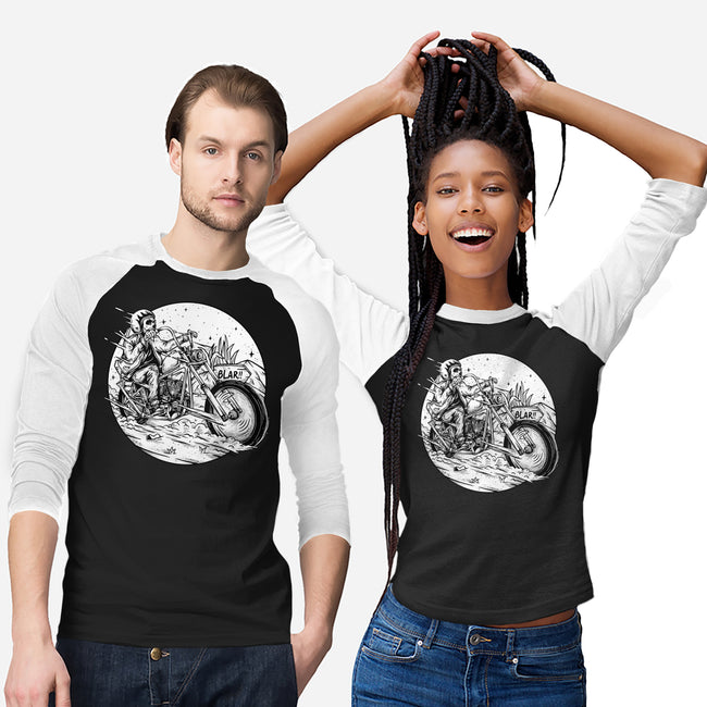 Death Rider Chopper-unisex baseball tee-Slikfreakdesign