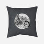 Death Rider Chopper-none removable cover w insert throw pillow-Slikfreakdesign