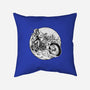 Death Rider Chopper-none removable cover w insert throw pillow-Slikfreakdesign