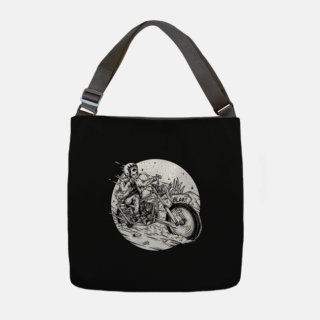 Death Rider Chopper-none adjustable tote-Slikfreakdesign
