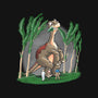 Littlefoot Park-womens v-neck tee-trheewood