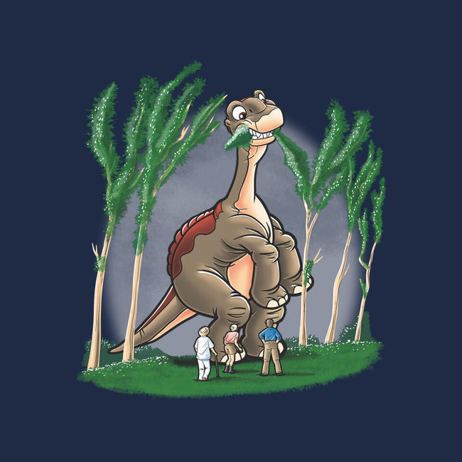 Littlefoot Park-unisex basic tee-trheewood
