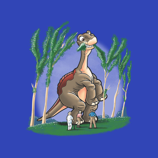 Littlefoot Park-womens v-neck tee-trheewood