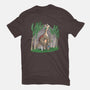 Littlefoot Park-womens basic tee-trheewood
