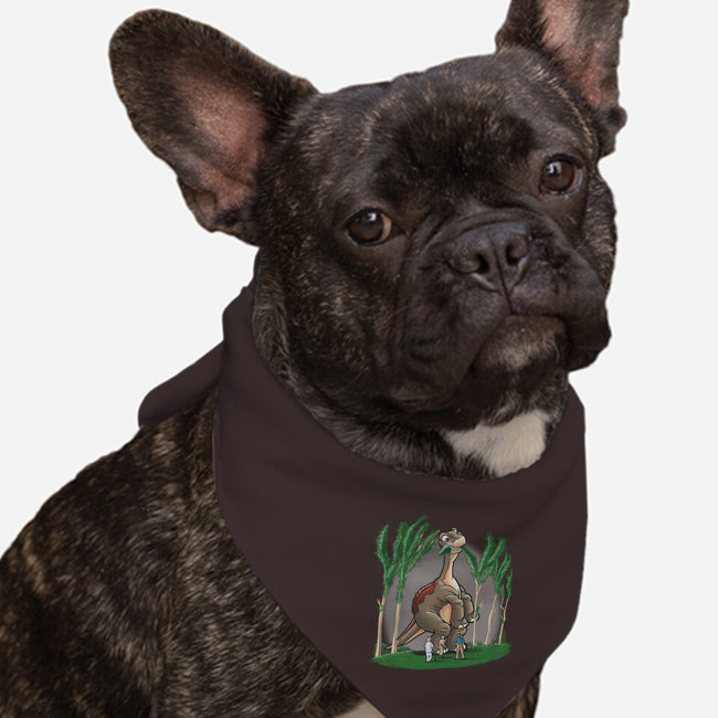 Littlefoot Park-dog bandana pet collar-trheewood