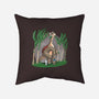 Littlefoot Park-none removable cover throw pillow-trheewood