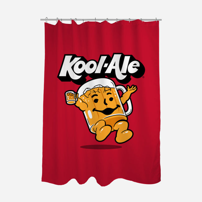Kool Ale-none polyester shower curtain-Boggs Nicolas
