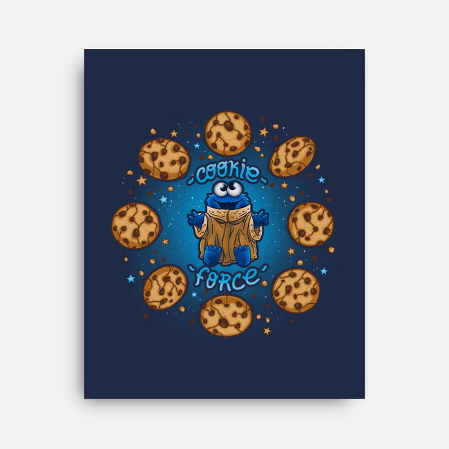 Cookie Force-none stretched canvas-Getsousa!
