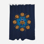 Cookie Force-none polyester shower curtain-Getsousa!