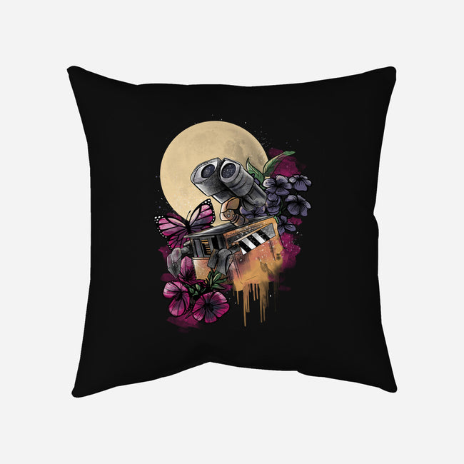 Moonlight Robot-none removable cover w insert throw pillow-fanfabio