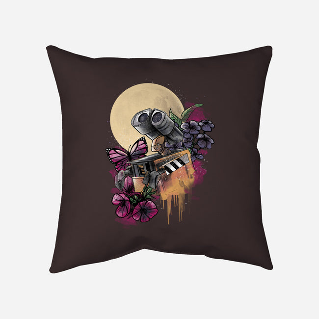 Moonlight Robot-none removable cover w insert throw pillow-fanfabio