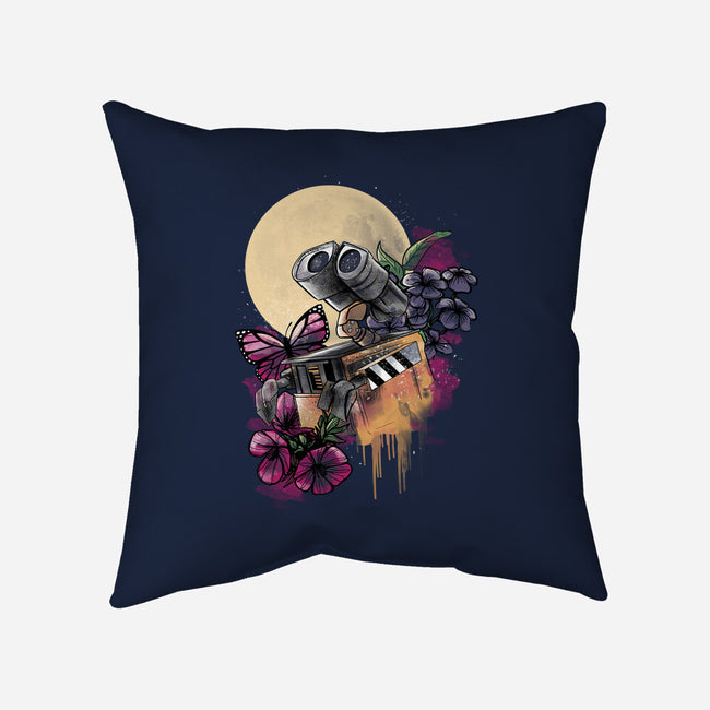 Moonlight Robot-none removable cover w insert throw pillow-fanfabio