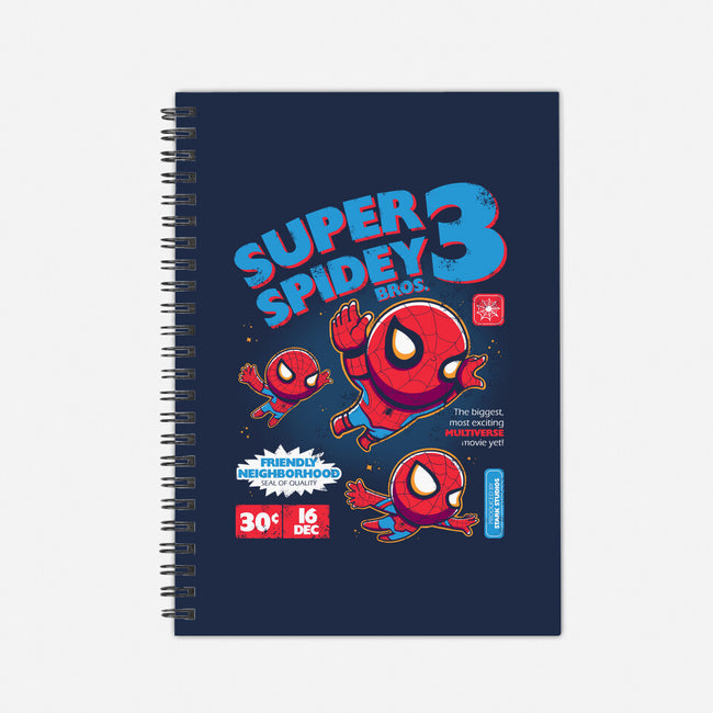Super Spidey Bros-none dot grid notebook-yumie