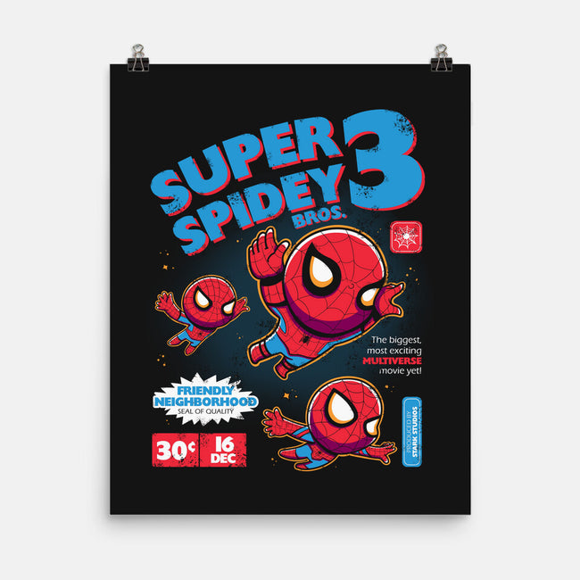 Super Spidey Bros-none matte poster-yumie