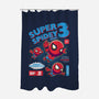 Super Spidey Bros-none polyester shower curtain-yumie