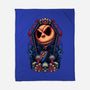 All Hail The Pumpkin King-none fleece blanket-glitchygorilla