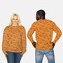 Orange Leopards-unisex all over print crew neck sweatshirt-Focusnik