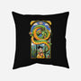 Dragon Kid-none removable cover w insert throw pillow-Arigatees