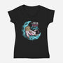I Need Space To Chill-womens v-neck tee-tobefonseca