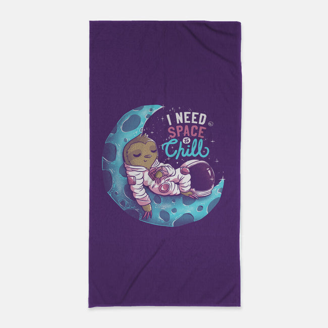 I Need Space To Chill-none beach towel-tobefonseca