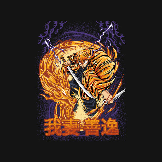 Lightning Breathing-unisex crew neck sweatshirt-alanside
