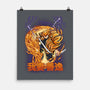 Lightning Breathing-none matte poster-alanside