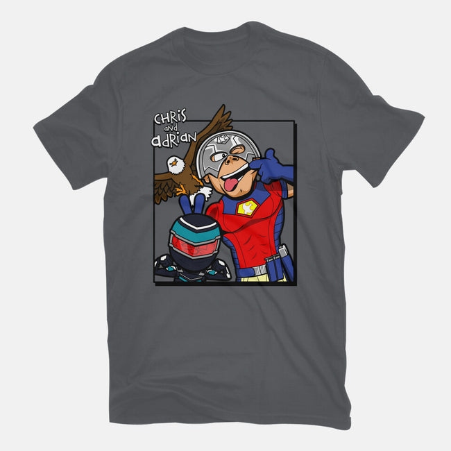 Chris And Adrian-womens fitted tee-Boggs Nicolas