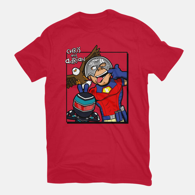 Chris And Adrian-womens fitted tee-Boggs Nicolas