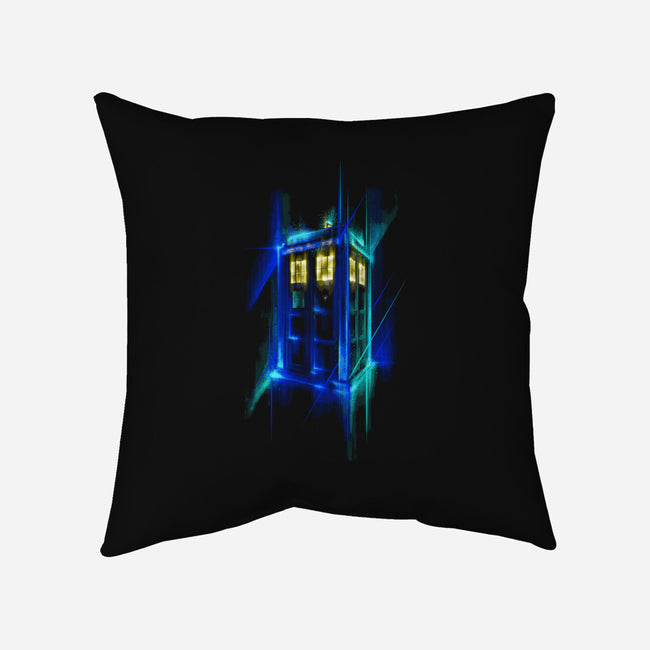 Time And Space-none removable cover w insert throw pillow-sebasebi